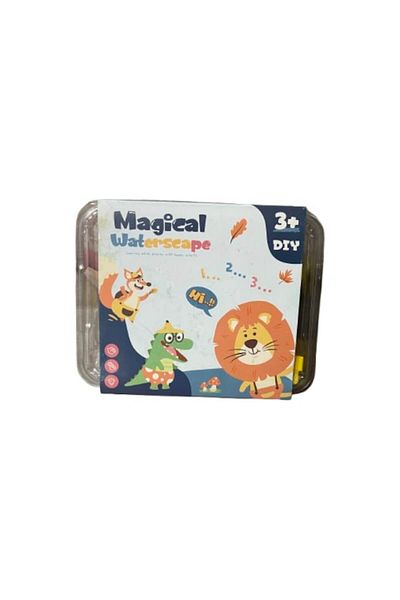 Magic Water Creative DIY Set 3D Figurines in Water, Magic Water, 4 Tubes, 4 Shapes, Multicolor