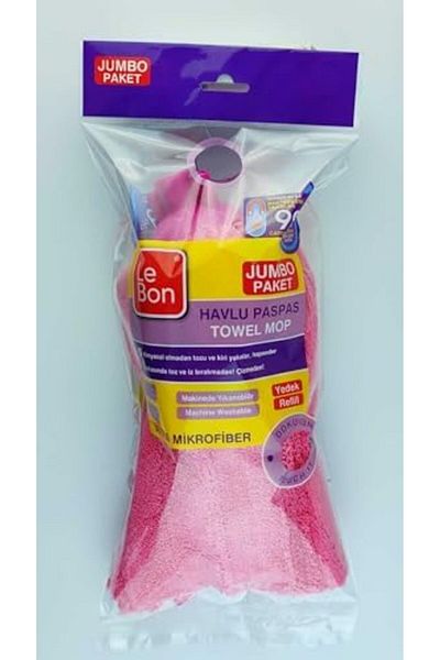 Mena Rise Şirinshop Towel Mop/Towel Mop 1-Pack Jumbo Ultra Microfiber 1108107