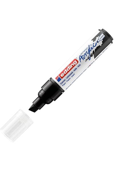 Mena Rise Diyar-Ifırsatshop 5000 Acrylic Pen Wide - Black - 1 Waterproof Acrylic Marker - Cut Tip 5