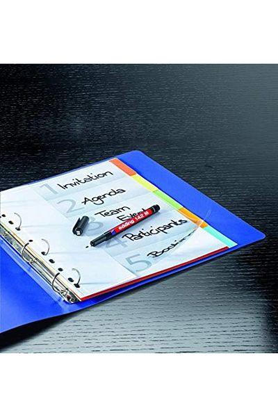 Mena Rise Diyar-Ifırsatshop 142 m Permanent Marker - Acetate Marker - Black - 10 Pens - Round Tip 1 mm 10