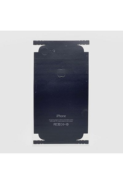 Mena Rise Diyar-ıFırsatShop iPhone 7 متوافق مع حماية كاملة مضادة للخدش 3M طلاء كامل الجسم (أسود) 1017157