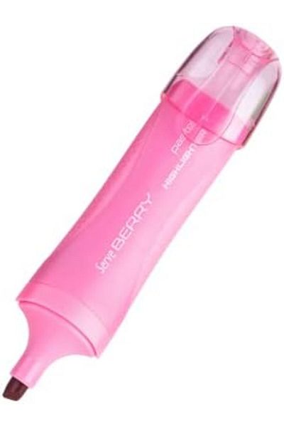 Mena Rise Diyar-Ifırsatshop Berry Phosphor Pen Pastel Pink Set of 4 1017157