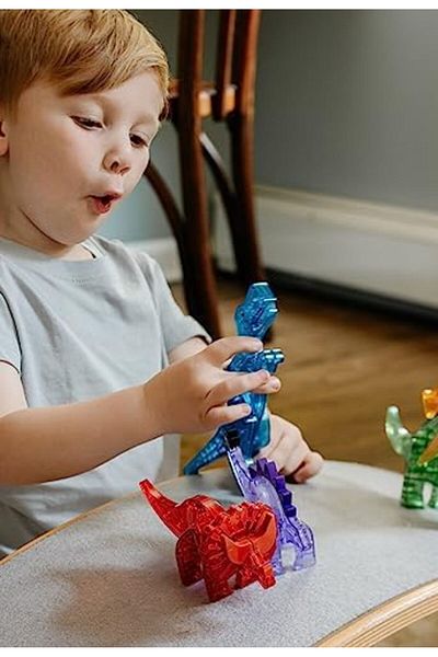 Mena Rise TuonShop Tiles Toy Dinosaurs، 5 قطع، قياسي، حذاء قياسي 1122991