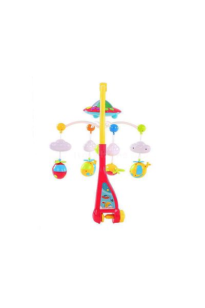 ideal STORE AKU Starry Night Musical Carousel with Remote Control, 108 Songs, Color Astral Projection with 4 Figures,
