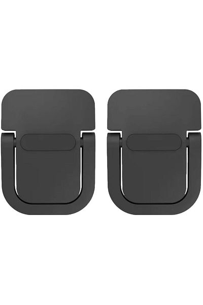 Mena Rise Diyar-ıFırsatShop Metal 2 τμχ 5MM 3M Αυτοκόλλητη Πτυσσόμενη Βάση Ultra Mini Laptop, Portati