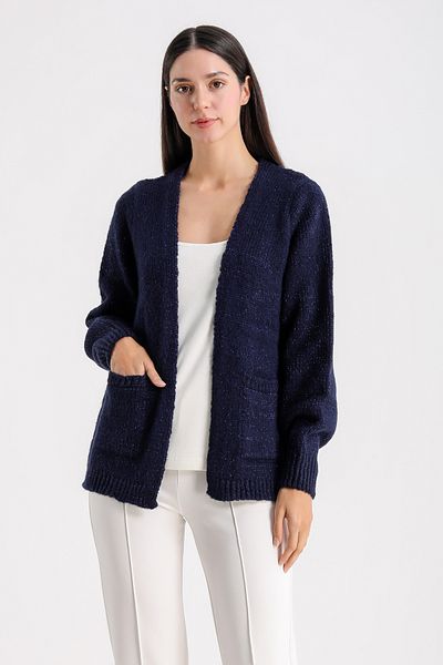 Barbara Baileys Glitter Acrylic Women's Cardigan