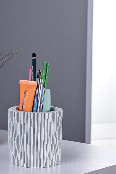 Evene Suport pentru stilou Suport pentru stilou de birou Organizator Suport pentru stilou Culoare albă Model 78