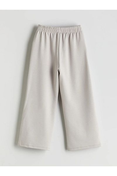 LC Waikiki Tricou și pantaloni de sport pentru fete, cu decolteu rotund, cu atingere moale