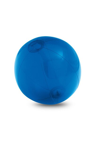 dalimag Minge de plajă gonflabilă, PVC translucid, albastră ø24 cm
