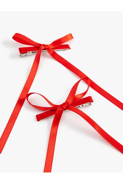 Koton 2 Pack Bow Hair Clips