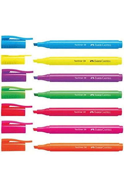 Mena Rise Diyar-Ifırsatshop Highlighter Pen 38 Neon Colors 8 Pack 1017157