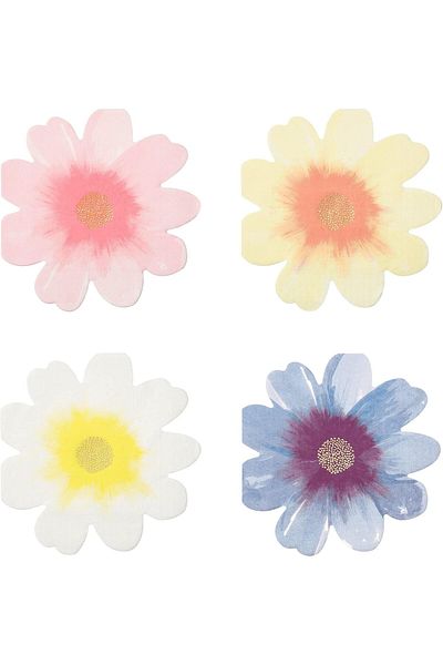 Mena Rise Mesworldshop Meri Mixed Flower Napkins (L) 1112232