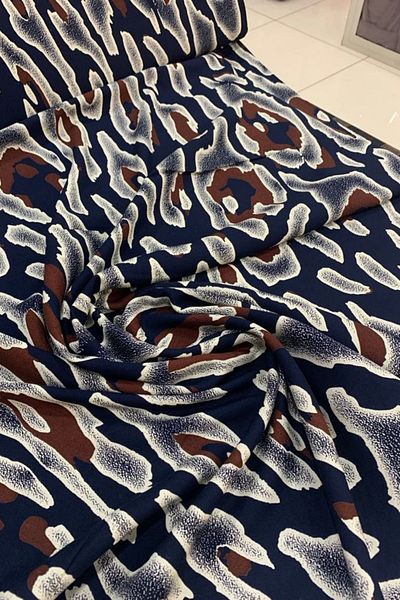 Evimmis Βαμβακερό ύφασμα Lux Viscose Φόρεμα Φούστα Φαρδιά Φόρεμα Πλάτος: 150 cm