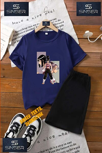 SS SİNSER Kids “Anime Girl 3 Square Picture“ Custom Printed Crew Neck T-Shirt...