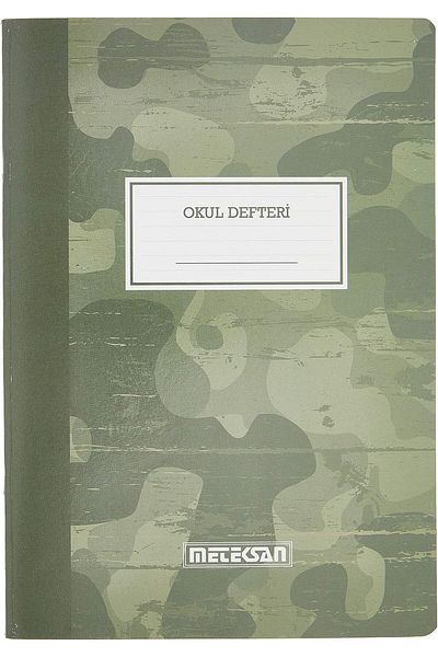 Mena Rise Diyar-Ifırsatshop A4 Lined School Notebook Camouflage 60 Sheets 1017157
