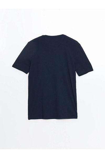 LC Waikiki V-Neck Short Sleeve Combed Cotton Men's T-Shirt