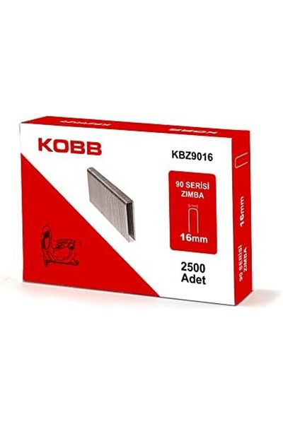 Mena Rise Şirinshop Kbz9016 16mm 2500Pcs 90 Series Heavy Duty Staples, Gray 1108107