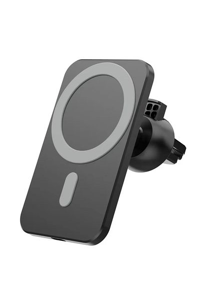TYBO Incarcator auto wireless, MagSafe, compatibil cu modelele Iphone, 15 W Quick Charge, Negru