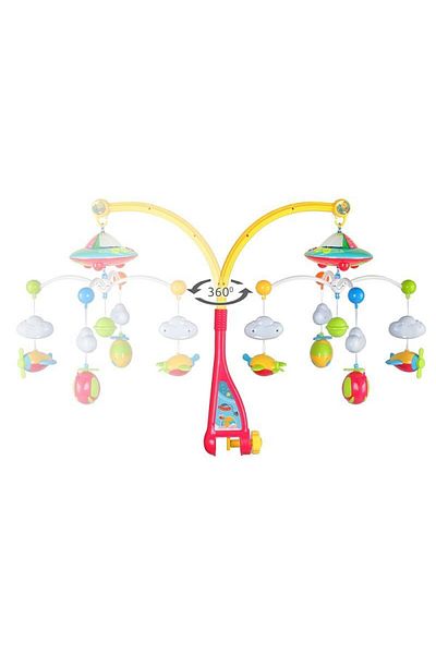 ideal STORE Children's crib carousel, MT Malatec, musical, moon and star projector, remote control