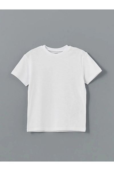 LC Waikiki Crew Neck Basic Boys' T-Shirt