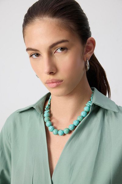 Touché Privé Asymmetric Beaded Necklace