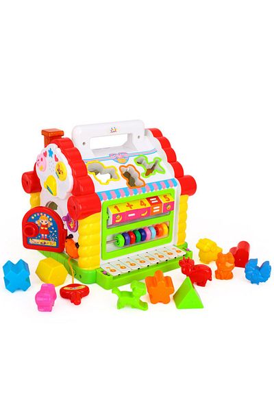 ideal STORE Casuta educativa si interactiva Happy House Jucarie interactiva, Best Toys