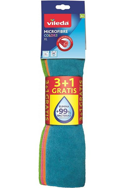 Mena Rise Şirinshop Colors XL 4-Piece Microfiber Cloth 1108107