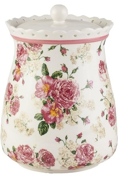 Mena Rise Diyar-Ifırsatshop Gonca Bucket with Lid, Porcelain 1017157