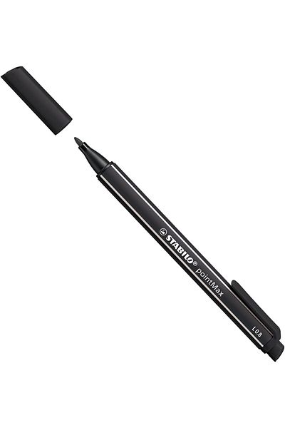 Mena Rise Şirinshop Pointmax - Felt Tip Pen - Black 1108107
