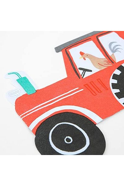 Mena Rise Meri Tractor Napkin (Piece of 16) 1108107