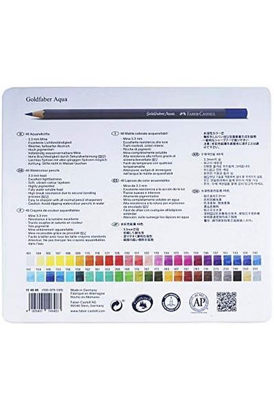 Mena Rise Şirinshop Goldfaber Aqua Crayons, 48 Colors 1108107
