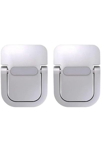 Mena Rise Diyar-ıFırsatShop Metal 2 τμχ 5MM 3M Αυτοκόλλητη Πτυσσόμενη Βάση Ultra Mini Laptop, Portati