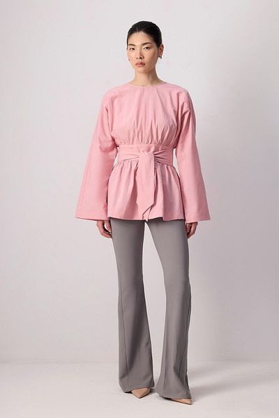 Touché Privé Poplin Tunic with Binding Details