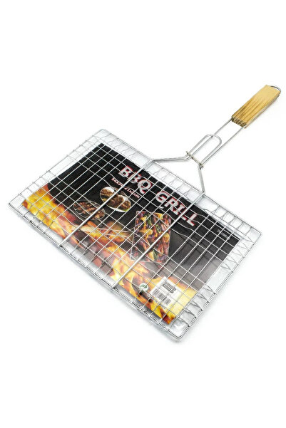 BASURRAH شواية متوسطة الحجم من الفولاذ المقاوم للصدأ باللون الفضي