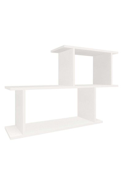 haaus.ro Shelf house Rico V2, Alba, L 100 x w 25 x H 65 cm