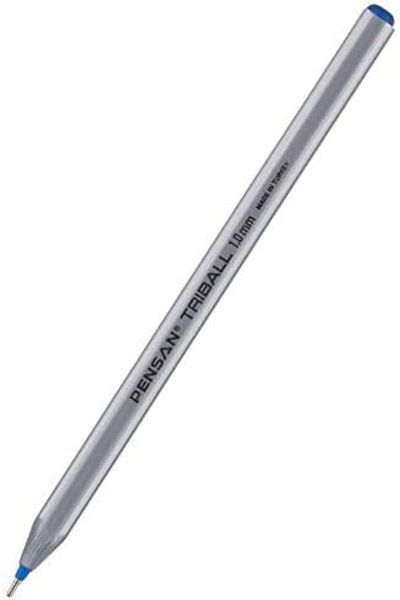 Mena Rise Şirinshop Pe01003Tkma Triball Ballpoint Pen Blue 12. Li 1108107