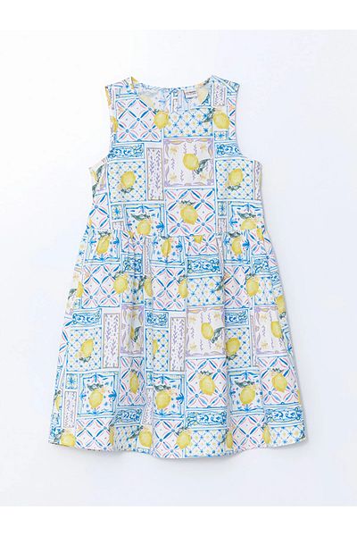 LC Waikiki Crew Neck Girl's Dress