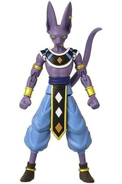 Mena Rise Beerus - 16 cm Dragon Ball Dragon Stars Poseable Figures 1017