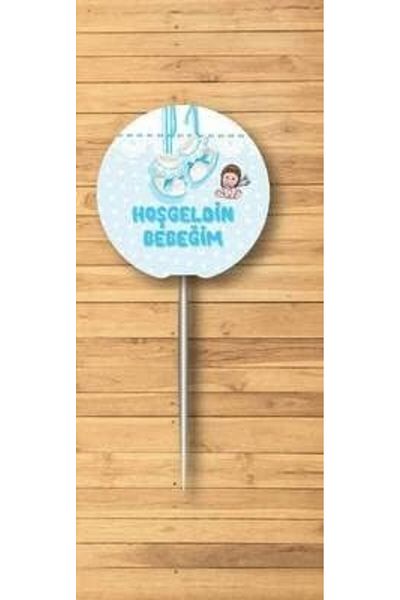 Mena Rise Bine ați venit Baby Blue Toothpick