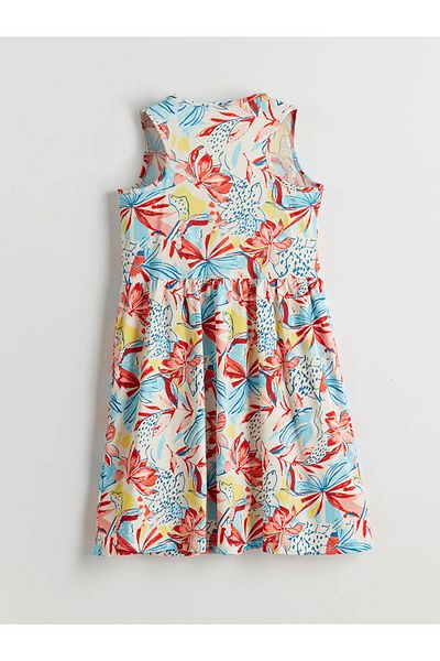 LC Waikiki Crew Neck Girl's Dress