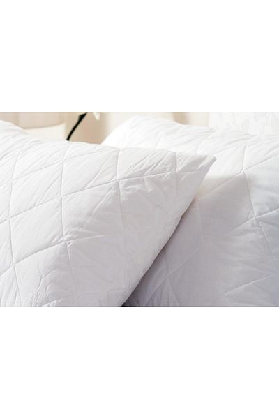 Mena Rise Şirinshop Turca At9673 Quilted Baby Pillow Protector, 2 Pieces 1108107