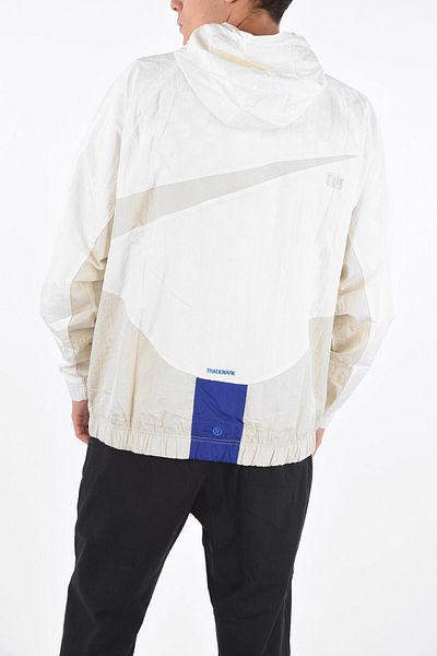 Nike Hooded Jacket With Hidden Buttons