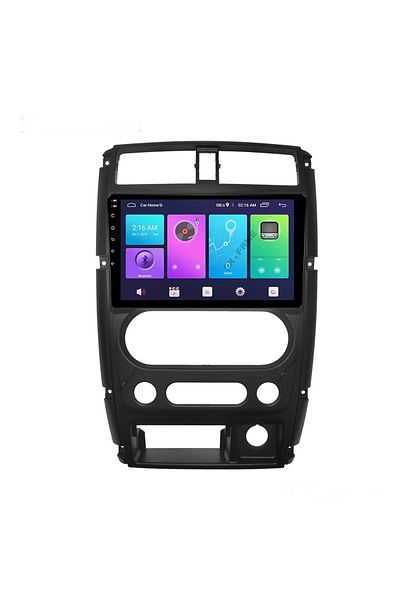 ideal STORE idealSTORE 9 Navigation Frame with Wiring Compatible Suzuki Jimny 2005-2018, ABS Material, Radio MP3, M