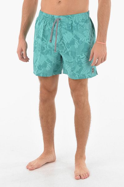 Nike Swim All Over Logo Printed Boxer Swimsuit