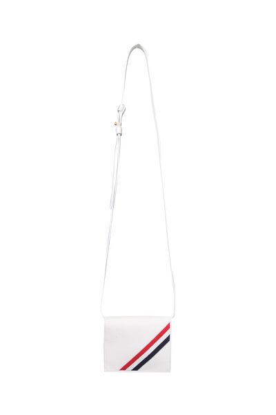 THOM BROWNE Card Holder With Shoulder Strap