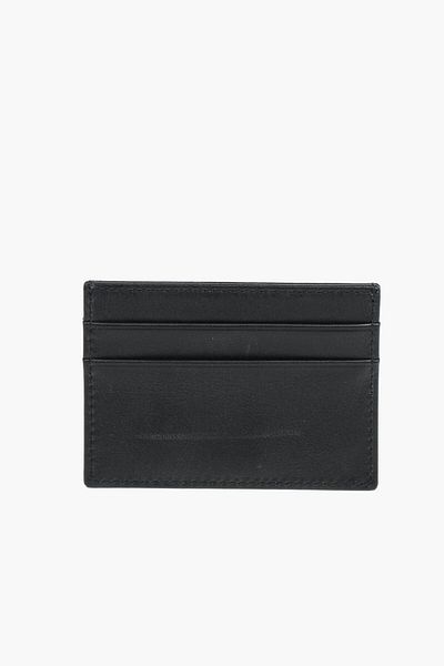 Corneliani Horizontal Compartment Leather Card Holder