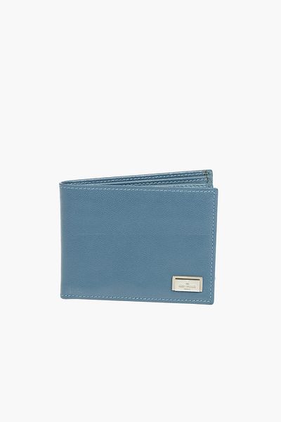 Corneliani Tumbled Leather Trifold Wallet