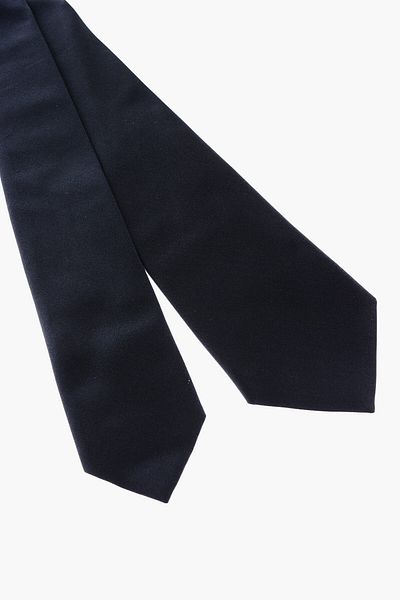 Corneliani Cravată Ascot din mătase cu guler reglabil