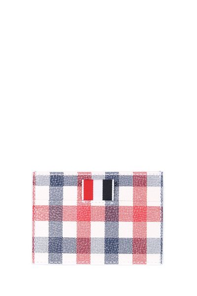 THOM BROWNE Card Holder With Logo