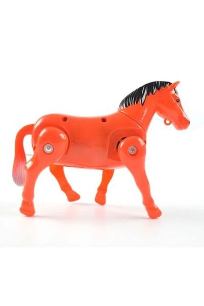 dalimag Cal de jucărie interactiv, dansator, 16 x 15 cm, maro, Dalimag